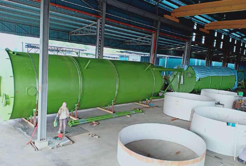 Tank External Blasting and Painting